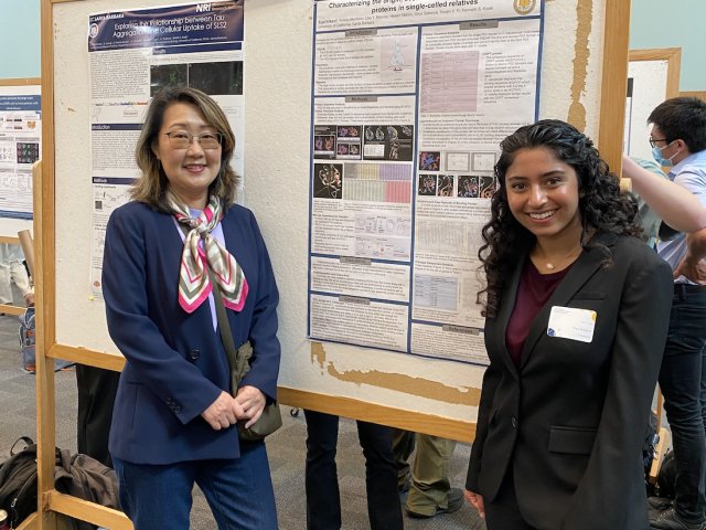 Photo of Riya Nilkant and Dr. Soojin Yi