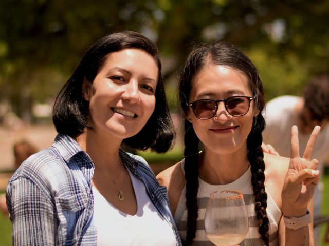 Kosik Lab beach lunch 2025
