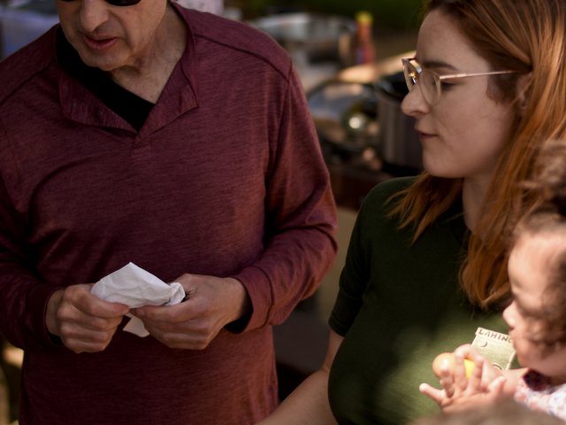 Kosik Lab beach lunch 2025