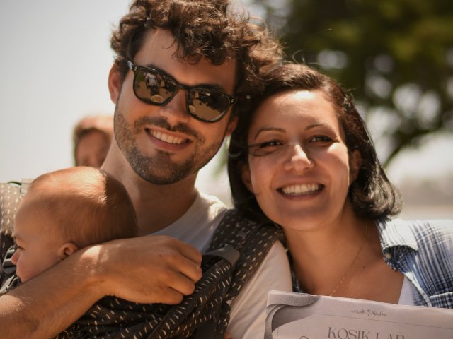 Kosik Lab beach lunch 2025