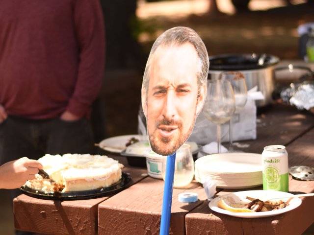 Kosik Lab beach lunch 2025